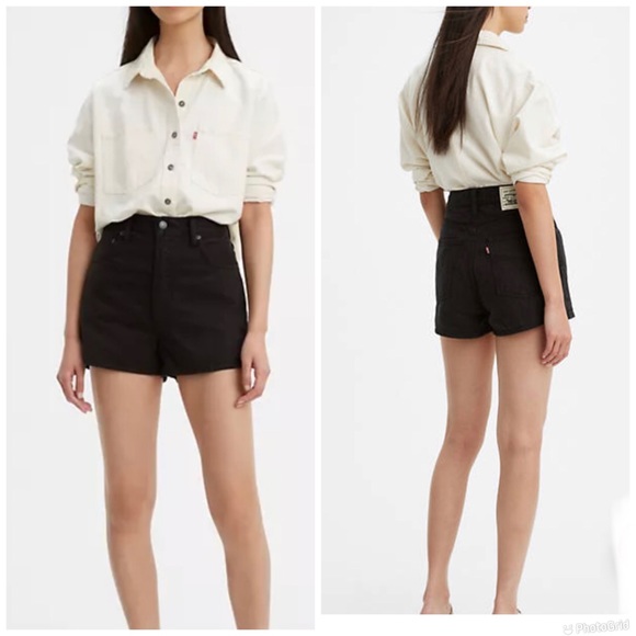 Levi's Pants - Levi’s Wellthread Ribcage Denim Jean Shorts 30